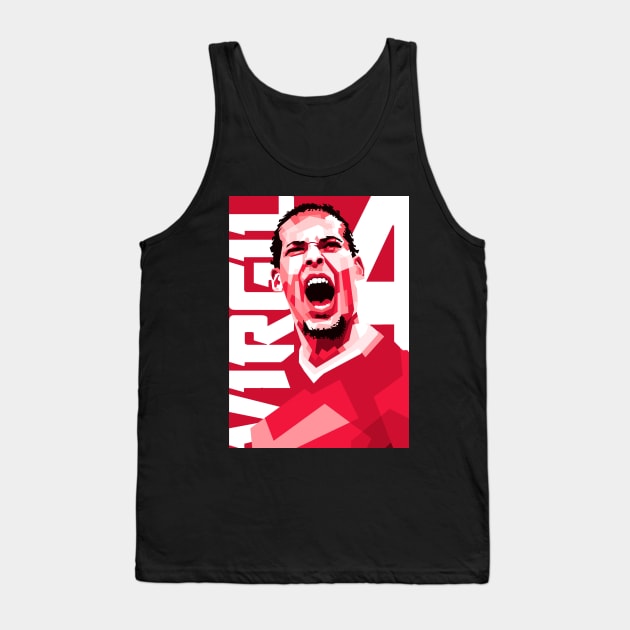 Virgil van dijk Tank Top by Danwpap2